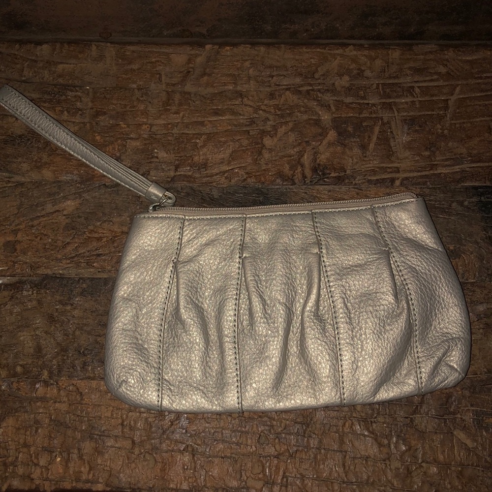 J. Jill Leather Wristlet Clutch